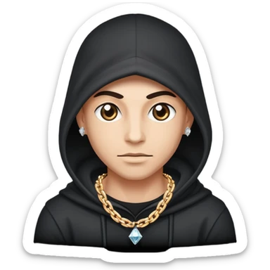 Ladrón con cadena de diamante  sticker