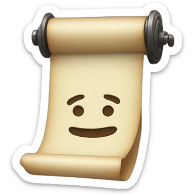 scroll video handphone sticker