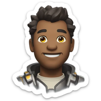 overwatch winston sticker