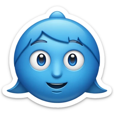 Mavi tikmavi tik sticker