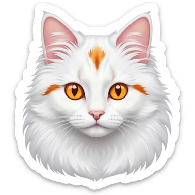Turkish van cat sticker