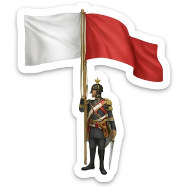 Flag of Austrian Empire sticker