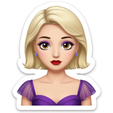 My buddy Frank dressed in drag sticker