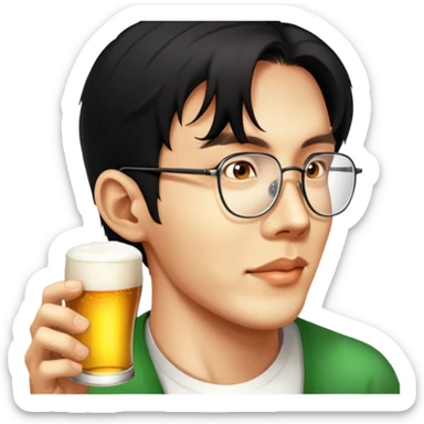 Cerveza Drinker sticker