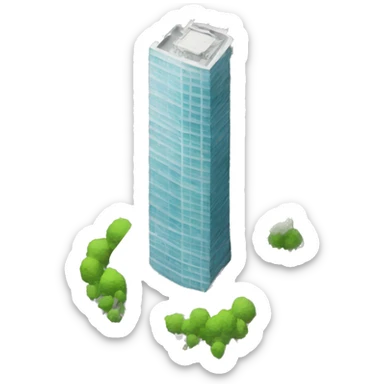 shibuya tower sticker