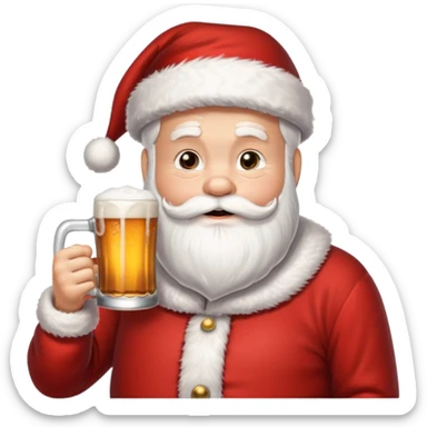 santa class tomando vivo  sticker