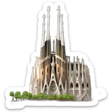 Sagrada familia sticker