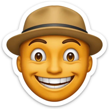 Emoji de delincuente  sticker