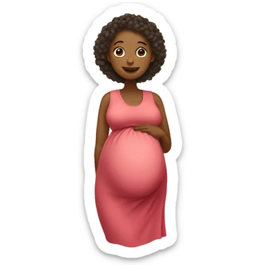 pregnancy sticker