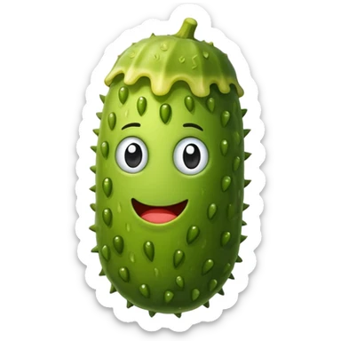 1 pickle, not in a jar sticker