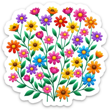 Flowers  sticker