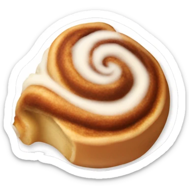 Cinnamon roll sticker