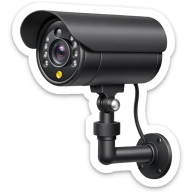 cámara seguridad remota sticker