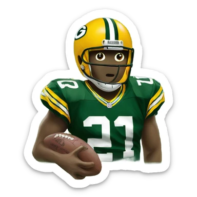 Green Bay packers sticker