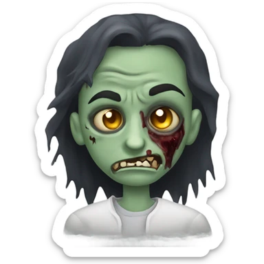 zombie vampire survivors sticker