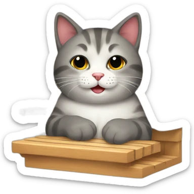 cat-enjoy-sauna sticker