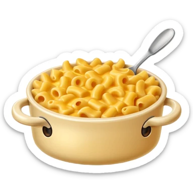 Macaroni and cheese sticker