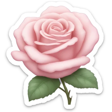 Cœur pastel rose sticker