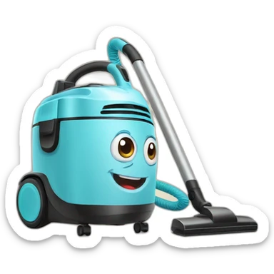 conga vacuum cleaner sticker