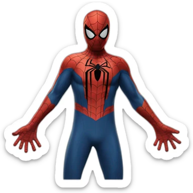 spider-man suit sticker