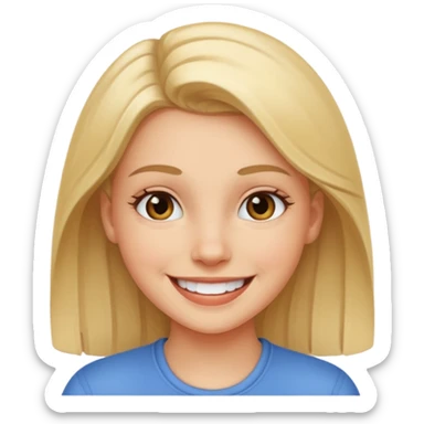 Winy hungry girl sticker