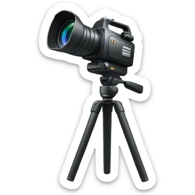 video camera sticker