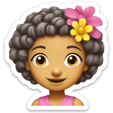Fifi and the flowertots’ fifi just brownskinned sticker