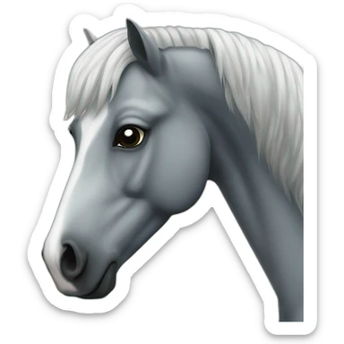 Frisian horse sticker