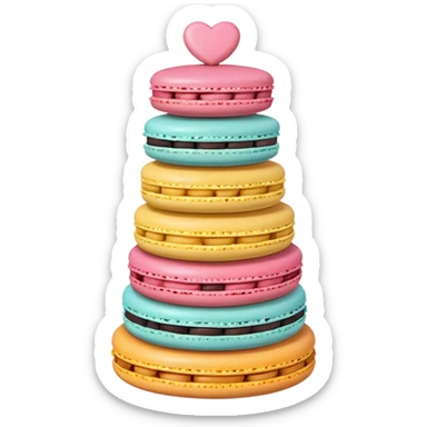 Macaron Tower sticker