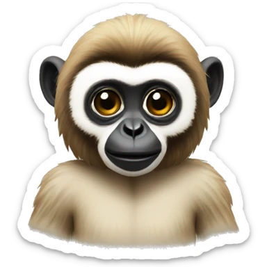 Gibbon emoji sticker