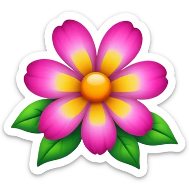 Flower  sticker