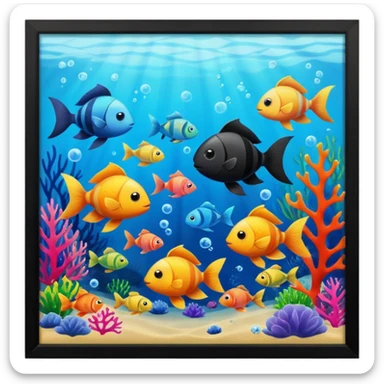 the first one with fishes sticker