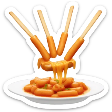 Tteokbokki sticker