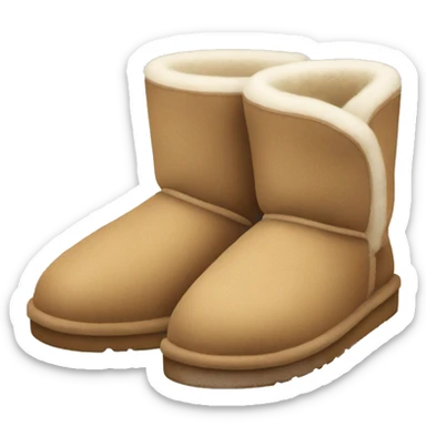 ugg slippers sticker