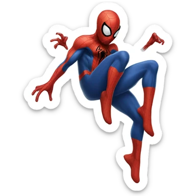 Spider man sticker