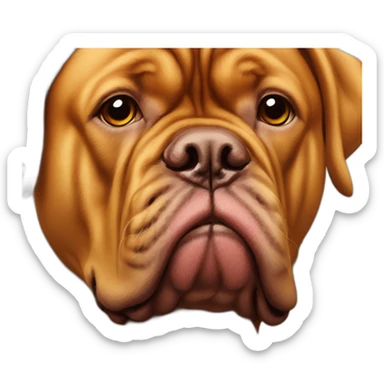 Dogue de bordeaux sticker