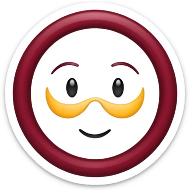 loop from burgundy loop sticker