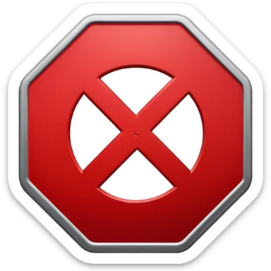 mac os metal mute no sound 🔇 stop sign sticker