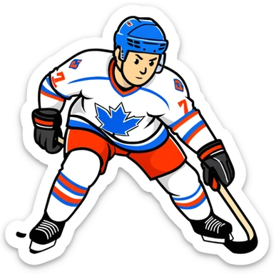 Hockey Vsevolod tsevelev sticker