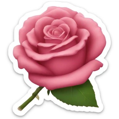Rose sticker