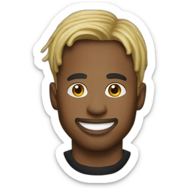 travis scott as a mcdonald employee sticker