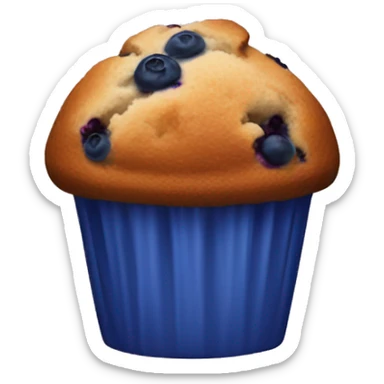 Blueberry muffin  sticker