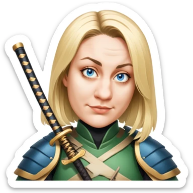 Samurai Sentry sticker