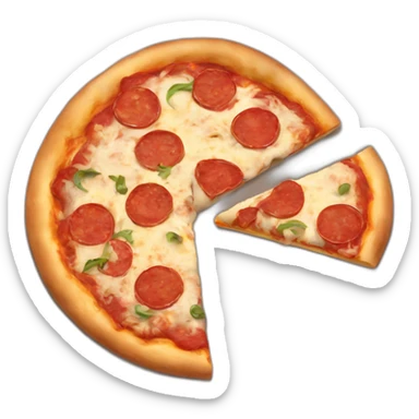 Pizza Iroquois sticker