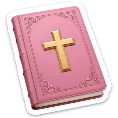 Biblia rosa sticker