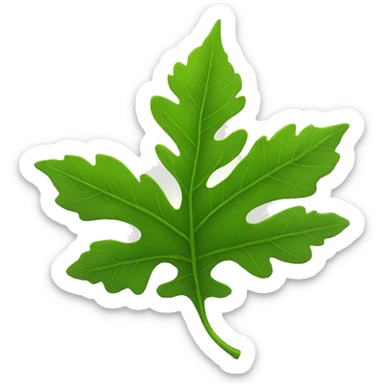 leaf sticker