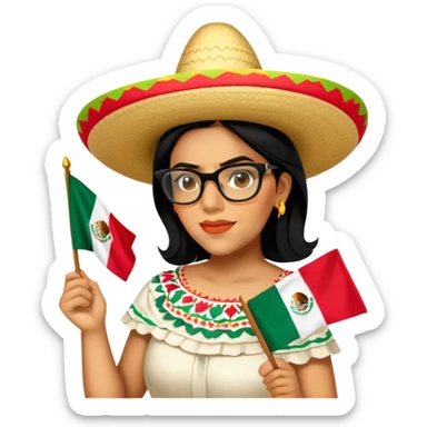 Mexican Heritage sticker