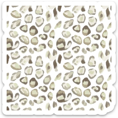 decor léopard sticker