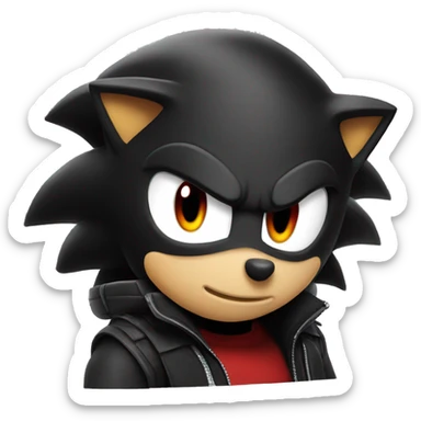 Shadow the Hedgehog sticker