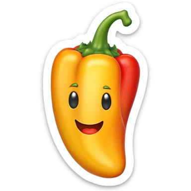 Big chilly cheese pepper fruitiger aero sticker